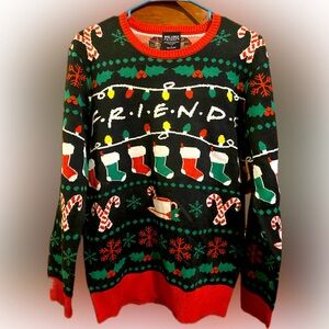 FRIENDS Christmas sweater size mediumm